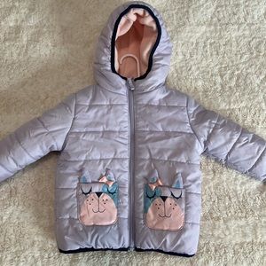 Falls Creek 2T Lilac and light pink girls Coat